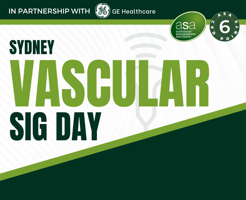Vascular SIG Day - Sydney | 25 February